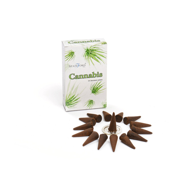 Cônes d'encens au cannabis