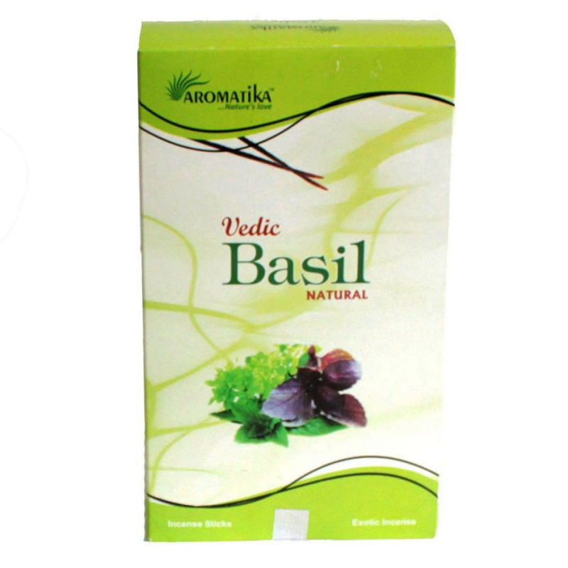 Bâtonnets d'encens védiques - Basilic