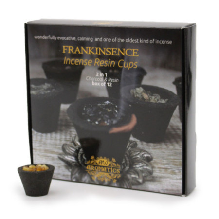Coffret de 12 coupelles en résine - Frankinsence