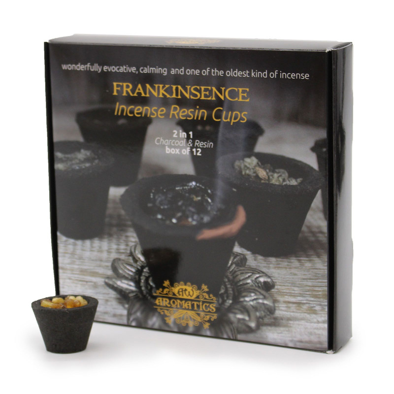 Coffret de 12 coupelles en résine - Frankinsence
