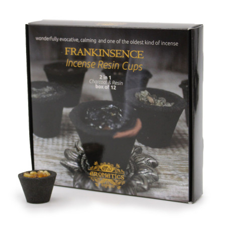 Coffret de 12 coupelles en résine - Frankinsence