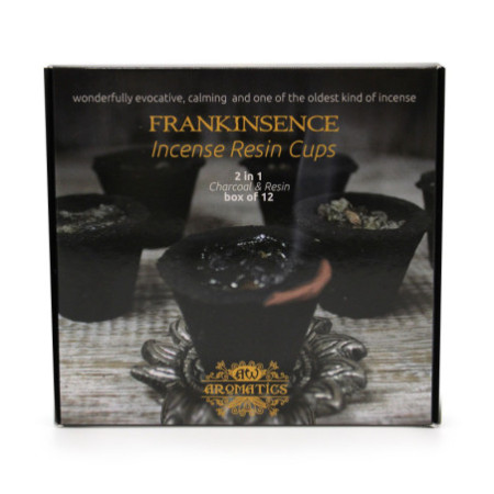 Coffret de 12 coupelles en résine - Frankinsence