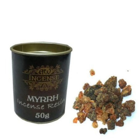 50 g de résine de myrrhe