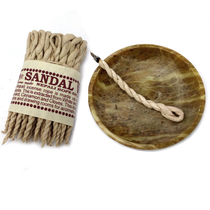 Corde d'encens Pure Herbs - Bois de santal et épices
