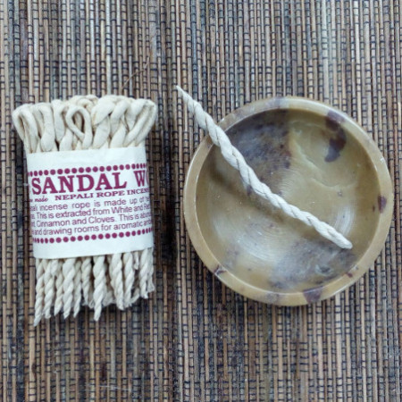 Corde d'encens Pure Herbs - Bois de santal et épices
