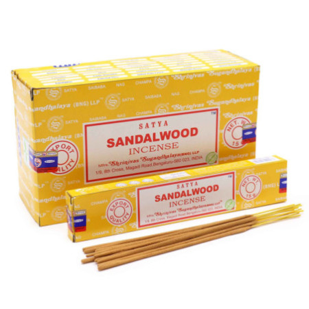 Encens Satya 15 g - Bois de santal