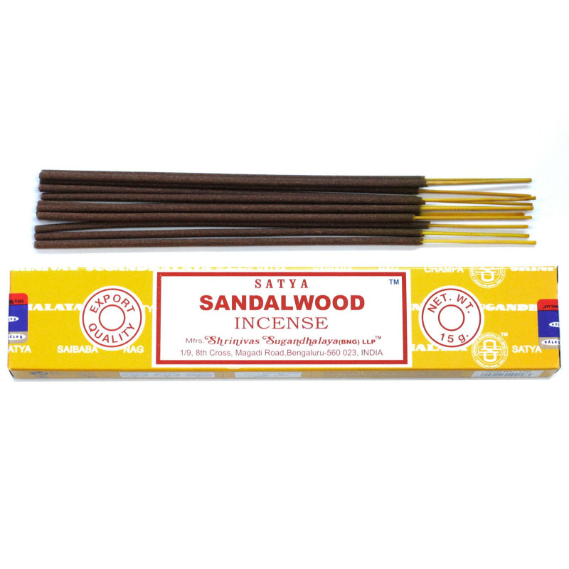 Encens Satya 15 g - Bois de santal