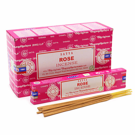 Encens Satya 15 g - Rose