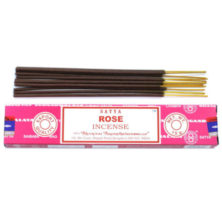 Encens Satya 15 g - Rose