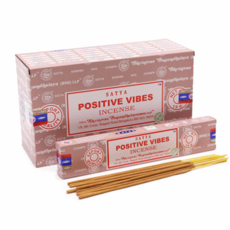 Encens Satya 15 g - Vibrations positives