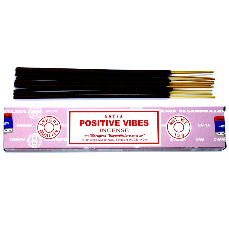 Encens Satya 15 g - Vibrations positives