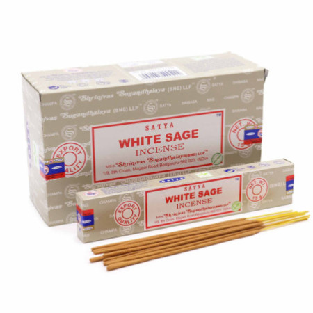 Encens Satya 15 g - Sauge blanche