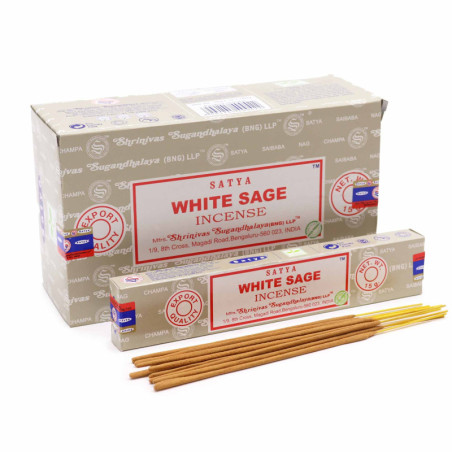 Encens Satya 15 g - Sauge blanche
