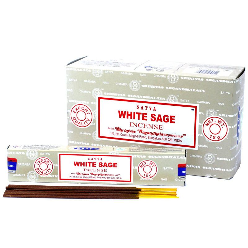 Encens Satya 15 g - Sauge blanche