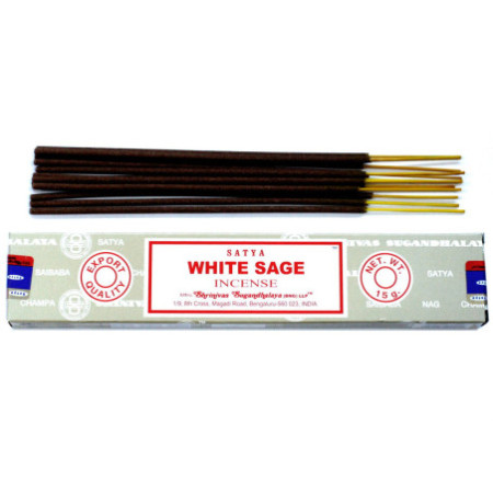 Encens Satya 15 g - Sauge blanche