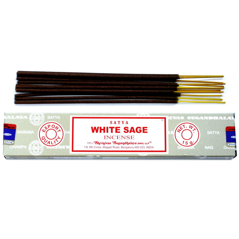Encens Satya 15 g - Sauge blanche