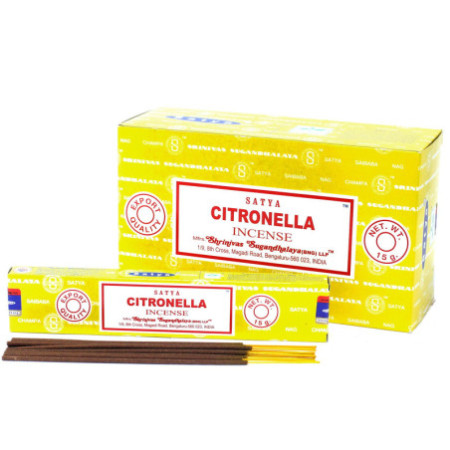 Encens Satya 15 g - Citronnelle