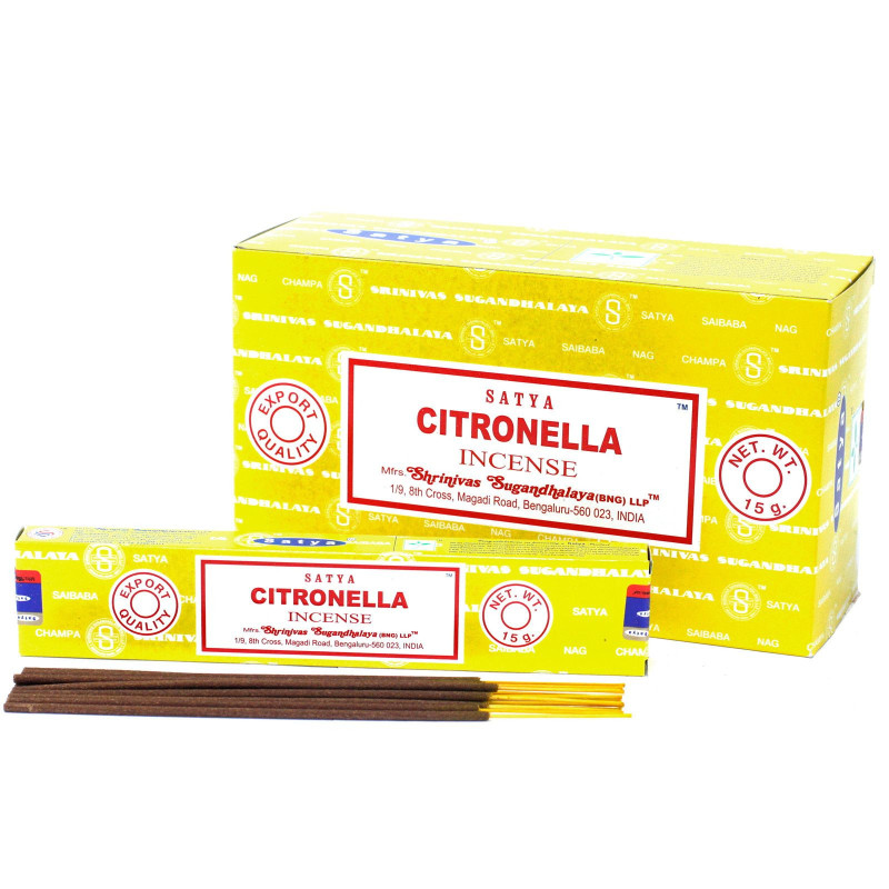 Encens Satya 15 g - Citronnelle