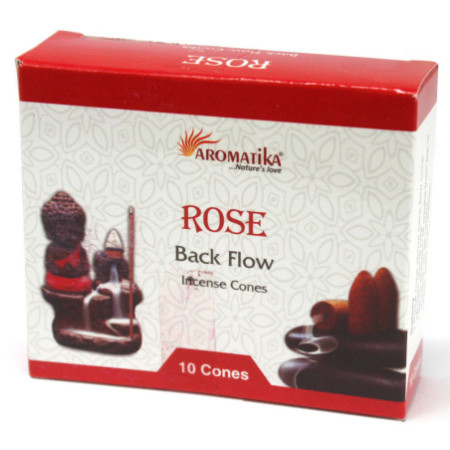 Cônes d'encens à reflux Aromatica - Rose