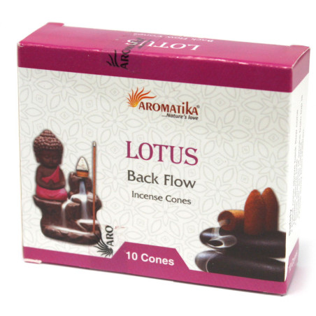 Cônes d'encens à reflux Aromatica - Lotus