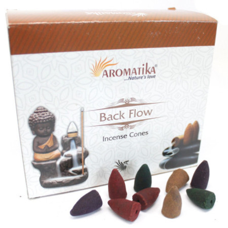 Cônes d'encens à reflux Aromatica - Lotus