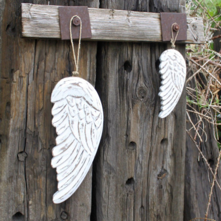 Aile d'ange fabriquée à la main - 30 cm