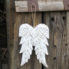 Aile d'ange double fabriquée à la main - 31 cm