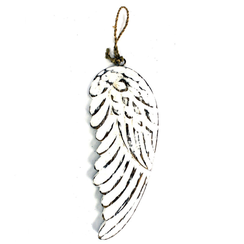 Petite aile d'ange fabriquée à la main - 18 cm
