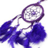 Attrape-rêves de Bali - Petit rond - Turquoise/Rose/Violet