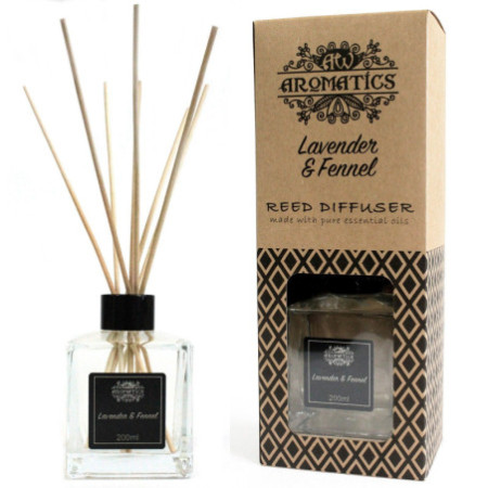 Diffuseur d'huiles essentielles de lavande et de fenouil 200 ml