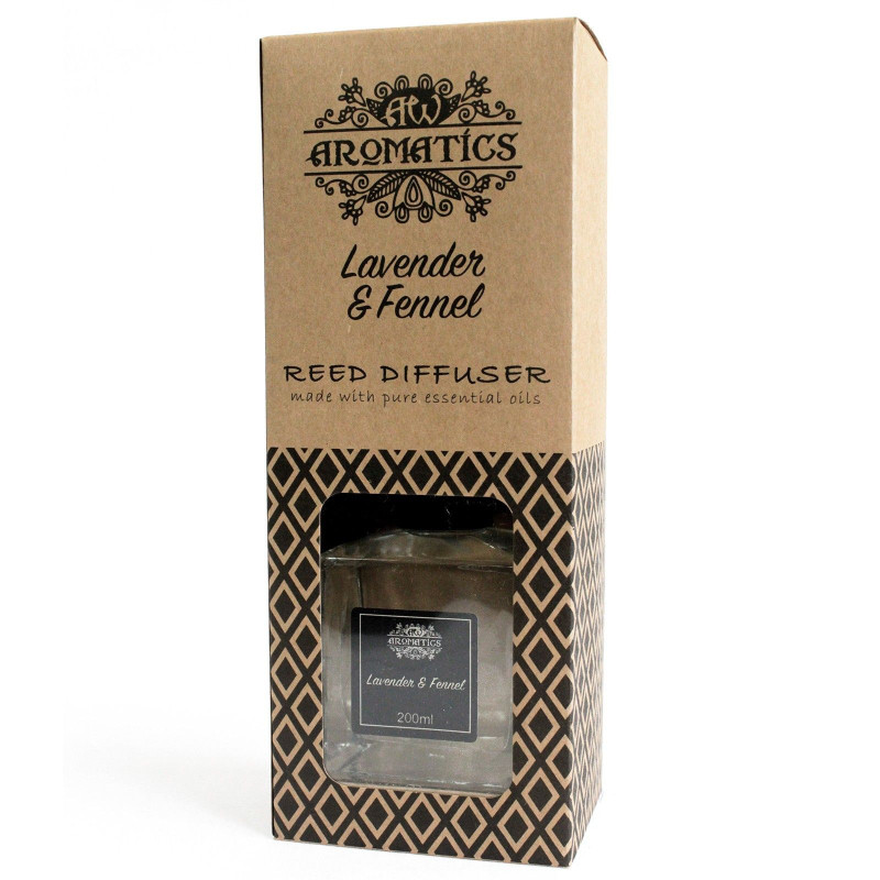 Diffuseur d'huiles essentielles de lavande et de fenouil 200 ml