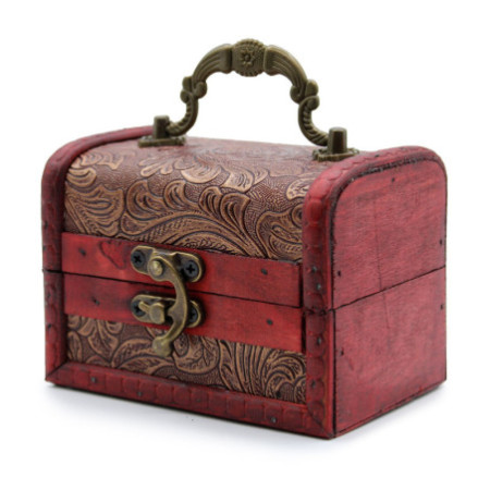 Boîtes coloniales MLrg - Motif floral en relief