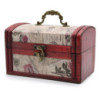Coffret de 2 boîtes coloniales - Motif roses