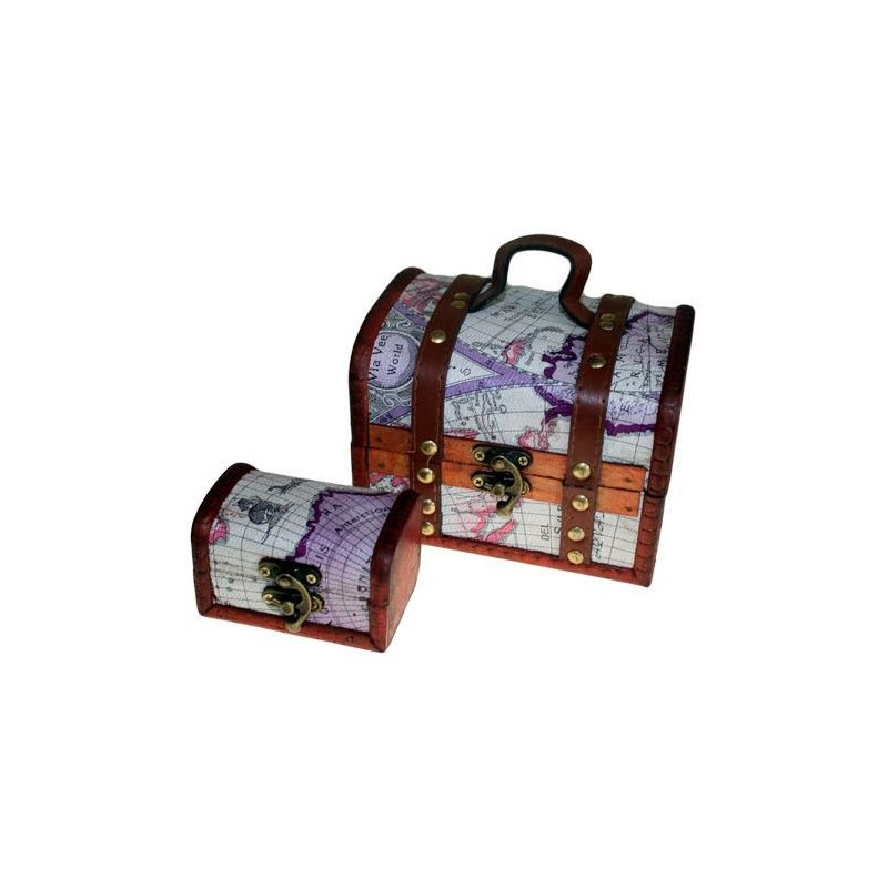 Coffret de 2 boîtes coloniales - Atlas Design