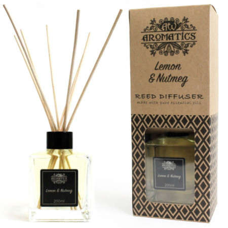 Diffuseur d'huiles essentielles de citron et de noix de muscade 200 ml