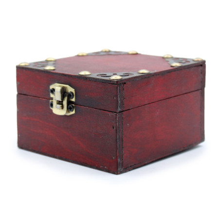 Lot de 2 boîtes carrées gothiques