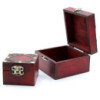 Lot de 2 boîtes carrées gothiques