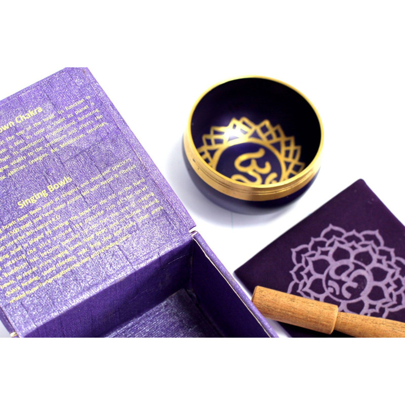 Bol chantant Chakra - Couronne