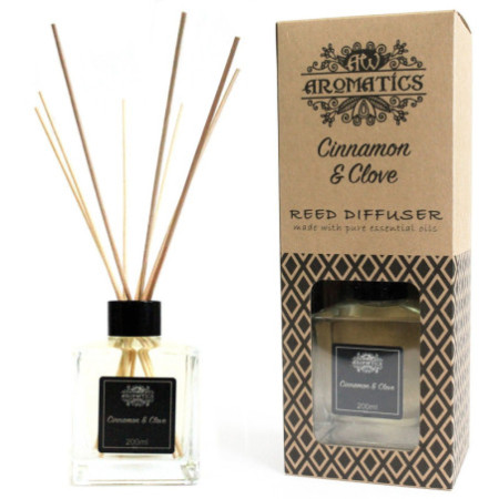 Diffuseur d'huiles essentielles de cannelle et de clou de girofle 200 ml
