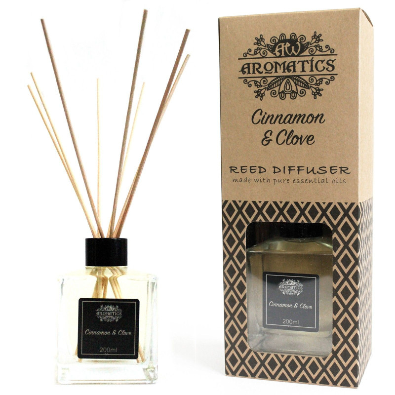 Diffuseur d'huiles essentielles de cannelle et de clou de girofle 200 ml