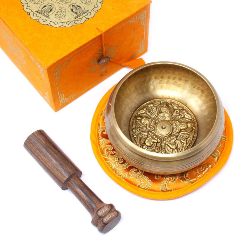 Ensemble de bols chantants Five Buddha 10 cm (min 400 g)