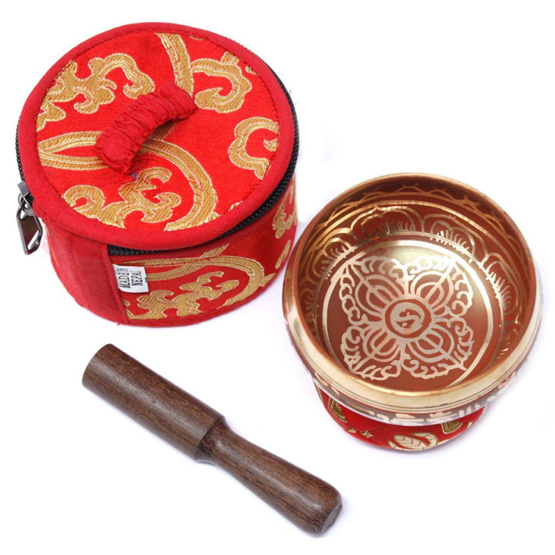 Coffret cadeau mini bol chantant - Rouge