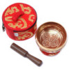 Coffret cadeau mini bol chantant - Rouge