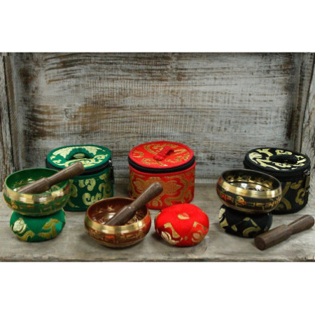 Coffret cadeau mini bol chantant - Rouge