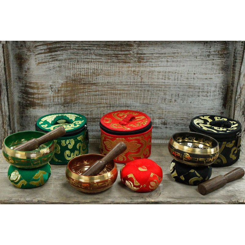 Coffret cadeau mini bol chantant - Rouge