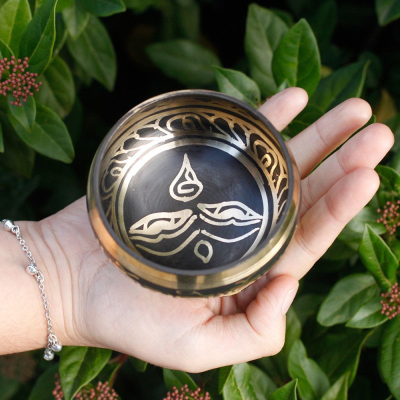 Coffret cadeau mini bol chantant - Noir
