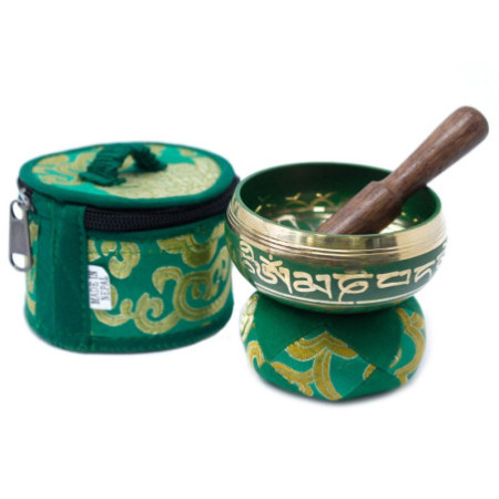 Coffret cadeau mini bol chantant - Vert