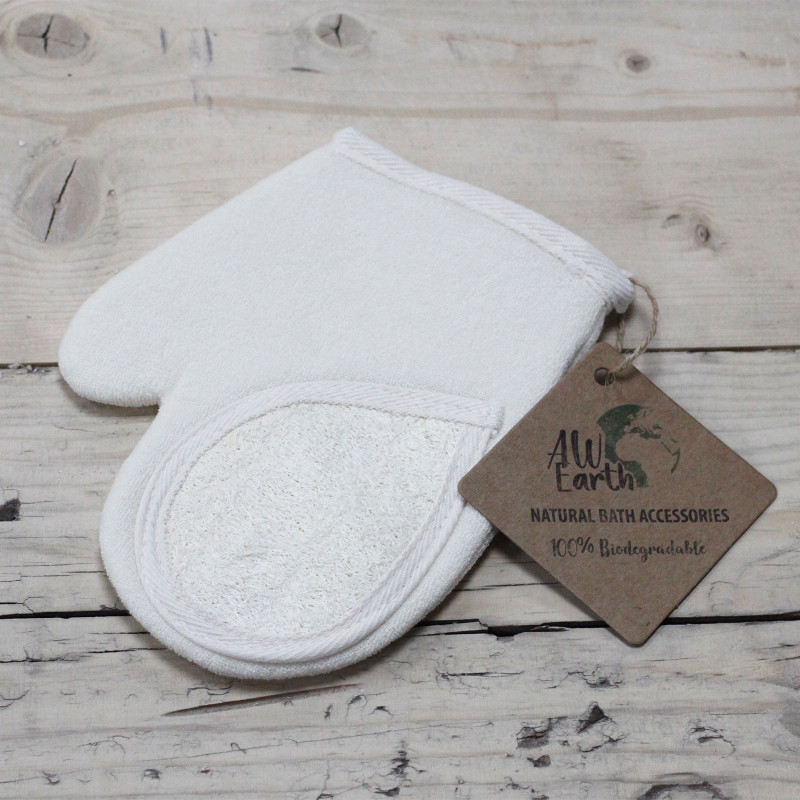 Gommages corporels naturels au luffa - Gant