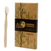 Brosse à dents en bambou pack familial (2xadultes et 2xenfants)
