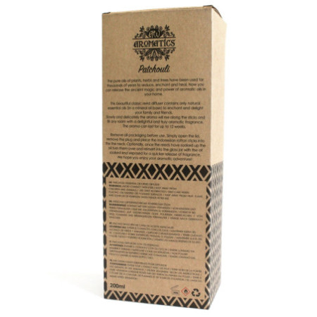 Diffuseur d'huile essentielle de patchouli 200 ml